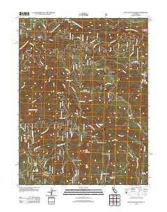 Blue Nose Mountain California Historical topographic map, 1:24000 scale, 7.5 X 7.5 Minute, Year 2012