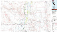 Blythe California Historical topographic map, 1:100000 scale, 30 X 60 Minute, Year 1986