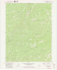 Boards Crossing California Historical topographic map, 1:24000 scale, 7.5 X 7.5 Minute, Year 1979