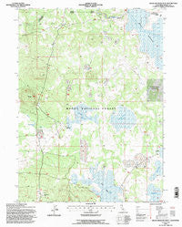 Boles Meadow West California Historical topographic map, 1:24000 scale, 7.5 X 7.5 Minute, Year 1993