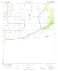 Bonds Corner California Historical topographic map, 1:24000 scale, 7.5 X 7.5 Minute, Year 1957