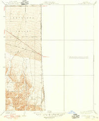 Boneyard Canyon California Historical topographic map, 1:24000 scale, 7.5 X 7.5 Minute, Year 1939