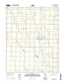 Bonita Ranch California Current topographic map, 1:24000 scale, 7.5 X 7.5 Minute, Year 2015
