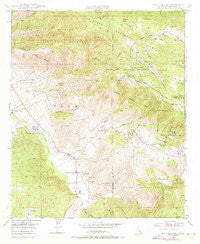 Boucher Hill California Historical topographic map, 1:24000 scale, 7.5 X 7.5 Minute, Year 1948