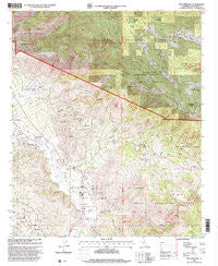 Boucher Hill California Historical topographic map, 1:24000 scale, 7.5 X 7.5 Minute, Year 1997