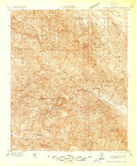 Branch Mtn California Historical topographic map, 1:48000 scale, 15 X 15 Minute, Year 1937