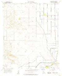 Brawley NW California Historical topographic map, 1:24000 scale, 7.5 X 7.5 Minute, Year 1957