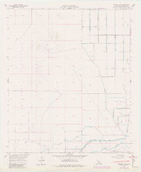 Brawley NW California Historical topographic map, 1:24000 scale, 7.5 X 7.5 Minute, Year 1957