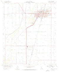 Brawley California Historical topographic map, 1:24000 scale, 7.5 X 7.5 Minute, Year 1957