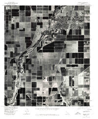 Brawley California Historical topographic map, 1:24000 scale, 7.5 X 7.5 Minute, Year 1976