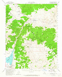 Bridgeport California Historical topographic map, 1:62500 scale, 15 X 15 Minute, Year 1958