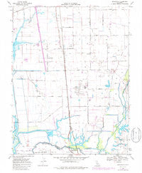 Bruceville California Historical topographic map, 1:24000 scale, 7.5 X 7.5 Minute, Year 1968