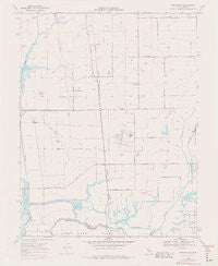 Bruceville California Historical topographic map, 1:24000 scale, 7.5 X 7.5 Minute, Year 1968