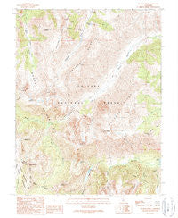 Buckeye Ridge California Historical topographic map, 1:24000 scale, 7.5 X 7.5 Minute, Year 1990