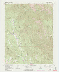 Buckingham Mtn California Historical topographic map, 1:24000 scale, 7.5 X 7.5 Minute, Year 1992