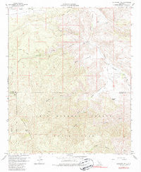 Bucksnort Mtn California Historical topographic map, 1:24000 scale, 7.5 X 7.5 Minute, Year 1960
