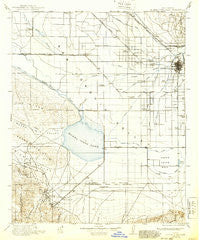 Buena Vista Lake California Historical topographic map, 1:125000 scale, 30 X 30 Minute, Year 1912