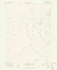 Bull Creek California Historical topographic map, 1:24000 scale, 7.5 X 7.5 Minute, Year 1969