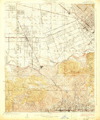 Burbank California Historical topographic map, 1:24000 scale, 7.5 X 7.5 Minute, Year 1926