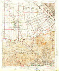 Burbank California Historical topographic map, 1:24000 scale, 7.5 X 7.5 Minute, Year 1926