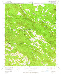 Burnett Peak California Historical topographic map, 1:24000 scale, 7.5 X 7.5 Minute, Year 1949