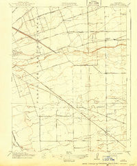 Burnham California Historical topographic map, 1:31680 scale, 7.5 X 7.5 Minute, Year 1914