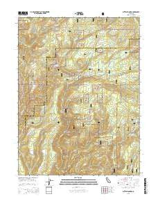 Butte Meadows California Current topographic map, 1:24000 scale, 7.5 X 7.5 Minute, Year 2015