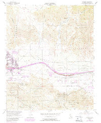 Cabazon California Historical topographic map, 1:24000 scale, 7.5 X 7.5 Minute, Year 1956