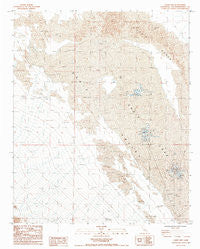 Cadiz Lake California Historical topographic map, 1:24000 scale, 7.5 X 7.5 Minute, Year 1985