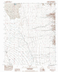 Cadiz Valley NE California Historical topographic map, 1:24000 scale, 7.5 X 7.5 Minute, Year 1983
