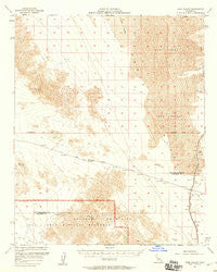Cadiz Valley California Historical topographic map, 1:62500 scale, 15 X 15 Minute, Year 1956