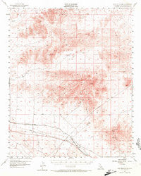 Cady Mountains California Historical topographic map, 1:62500 scale, 15 X 15 Minute, Year 1955