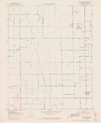 Cairns Corner California Historical topographic map, 1:24000 scale, 7.5 X 7.5 Minute, Year 1950