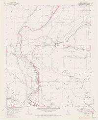 Cajon California Historical topographic map, 1:24000 scale, 7.5 X 7.5 Minute, Year 1956