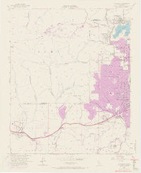 Calabasas California Historical topographic map, 1:24000 scale, 7.5 X 7.5 Minute, Year 1952