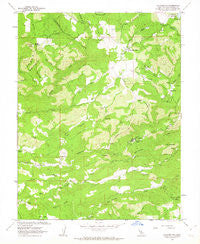 Calaveritas California Historical topographic map, 1:24000 scale, 7.5 X 7.5 Minute, Year 1962