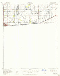 Calexico California Historical topographic map, 1:62500 scale, 15 X 15 Minute, Year 1940