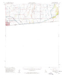 Calexico California Historical topographic map, 1:62500 scale, 15 X 15 Minute, Year 1957
