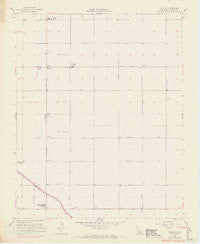 Calflax California Historical topographic map, 1:24000 scale, 7.5 X 7.5 Minute, Year 1956