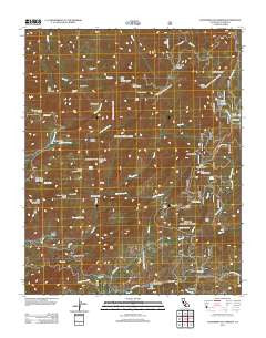 California Hot Springs California Historical topographic map, 1:24000 scale, 7.5 X 7.5 Minute, Year 2012
