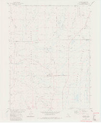 Calpine California Historical topographic map, 1:24000 scale, 7.5 X 7.5 Minute, Year 1981