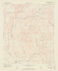 Cameron Corners California Historical topographic map, 1:24000 scale, 7.5 X 7.5 Minute, Year 1959