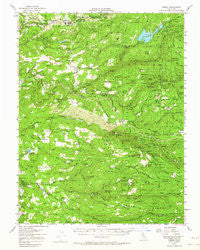 Camino California Historical topographic map, 1:62500 scale, 15 X 15 Minute, Year 1952