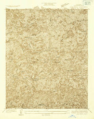 Camp Bonita California Historical topographic map, 1:24000 scale, 7.5 X 7.5 Minute, Year 1934