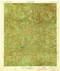 Camp Bonita California Historical topographic map, 1:24000 scale, 7.5 X 7.5 Minute, Year 1940