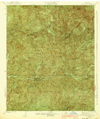 Camp Bonita California Historical topographic map, 1:24000 scale, 7.5 X 7.5 Minute, Year 1940