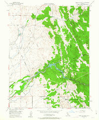 Camp Far West California Historical topographic map, 1:24000 scale, 7.5 X 7.5 Minute, Year 1949