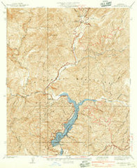 Camp Rincon California Historical topographic map, 1:24000 scale, 7.5 X 7.5 Minute, Year 1940