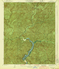 Camp Rincon California Historical topographic map, 1:24000 scale, 7.5 X 7.5 Minute, Year 1940