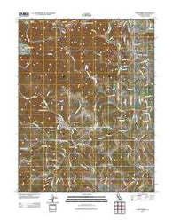 Camp Meeker California Historical topographic map, 1:24000 scale, 7.5 X 7.5 Minute, Year 2012